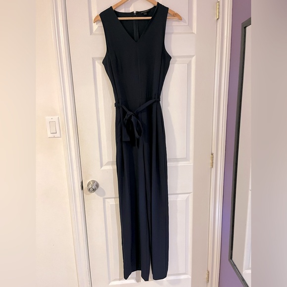 Banana Republic Navy Jumpsuit - Picture 1 of 3